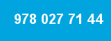 978 027 71 44 978 027 71 44